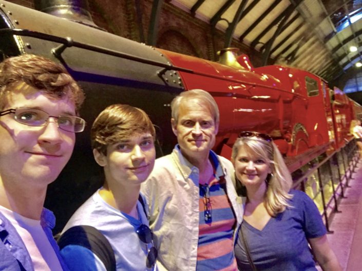 Hogwarts Express at Platform 9 3/4