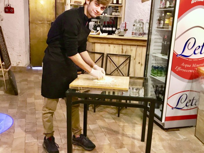 Pasta-making in Frascati