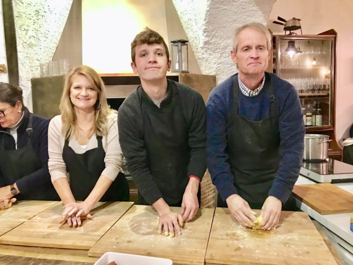 Pasta-making in Frascati